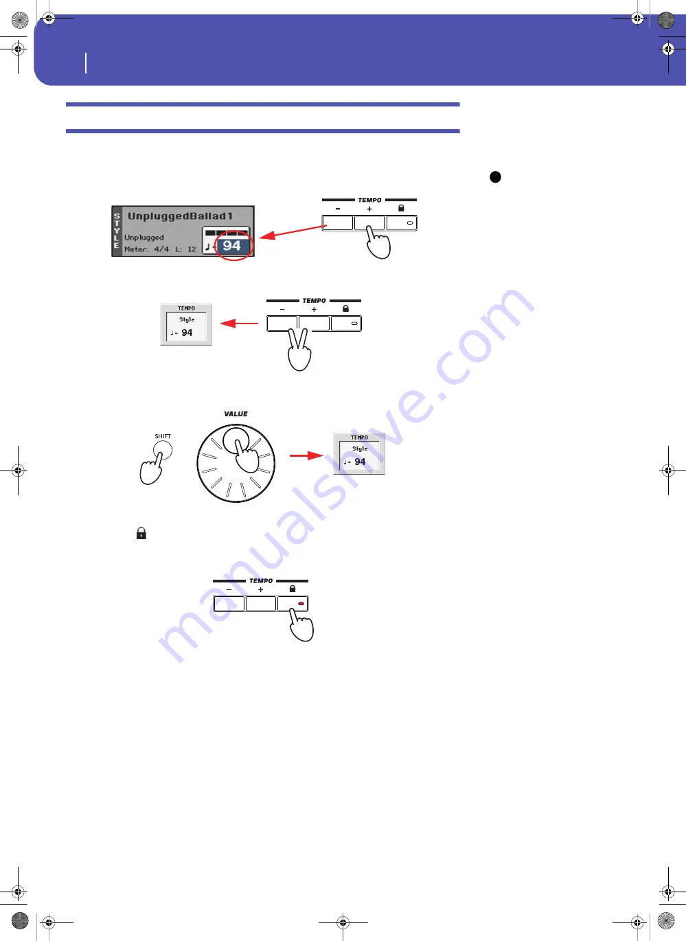 Korg Pa3XLe User Manual Download Page 60