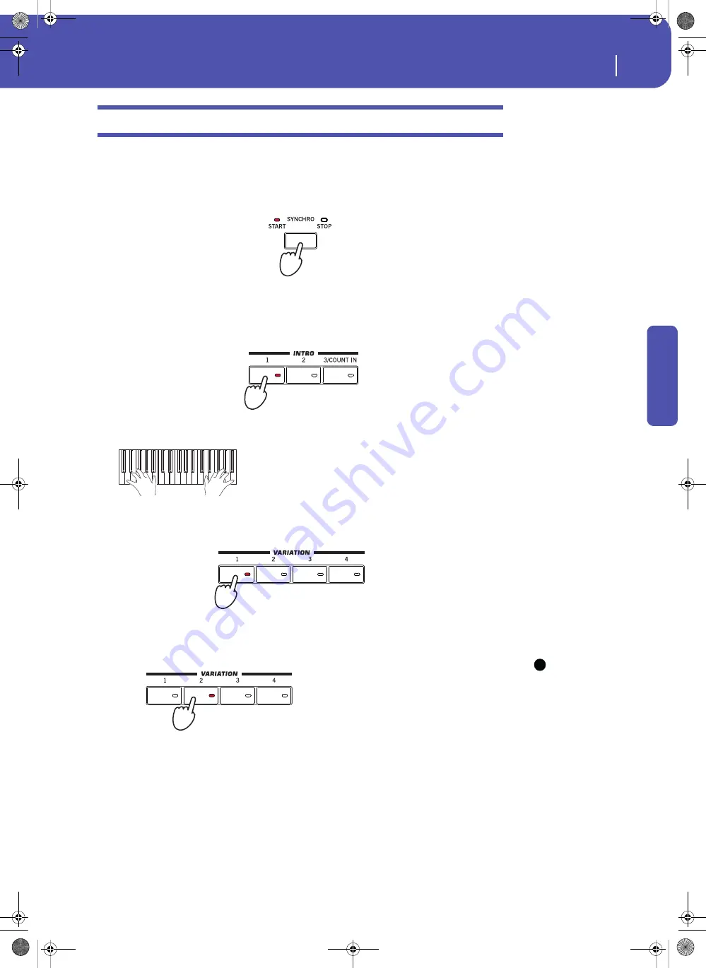 Korg Pa3XLe User Manual Download Page 61