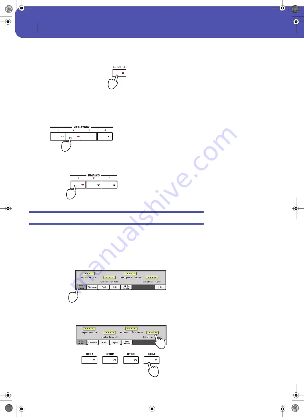 Korg Pa3XLe User Manual Download Page 62