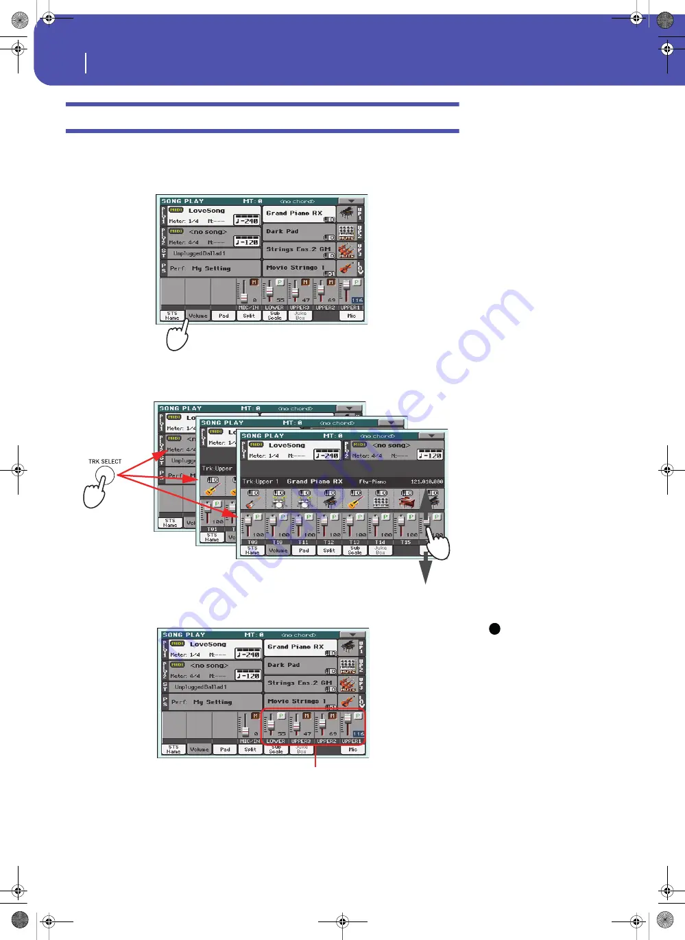 Korg Pa3XLe User Manual Download Page 74