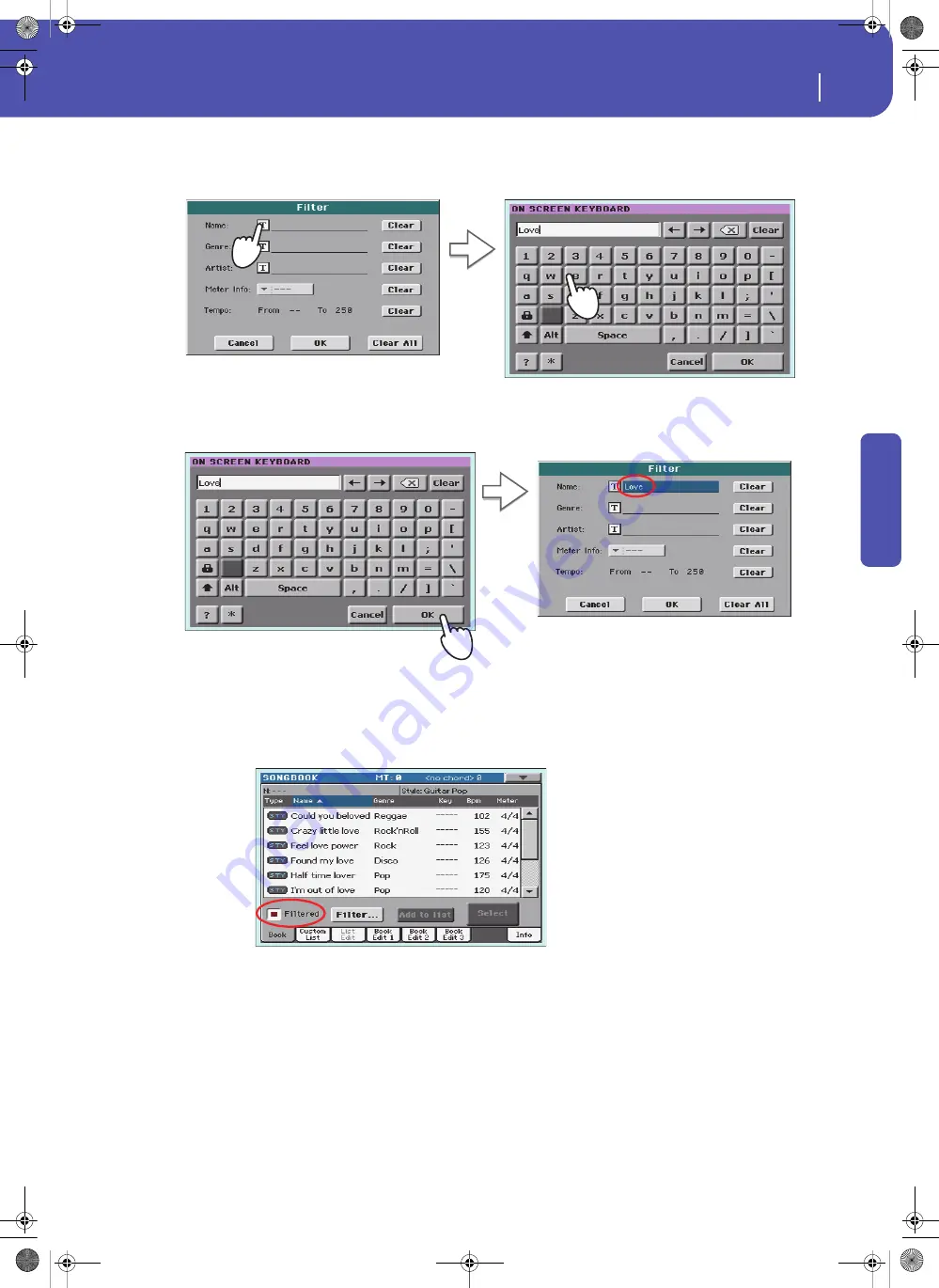 Korg Pa3XLe User Manual Download Page 83