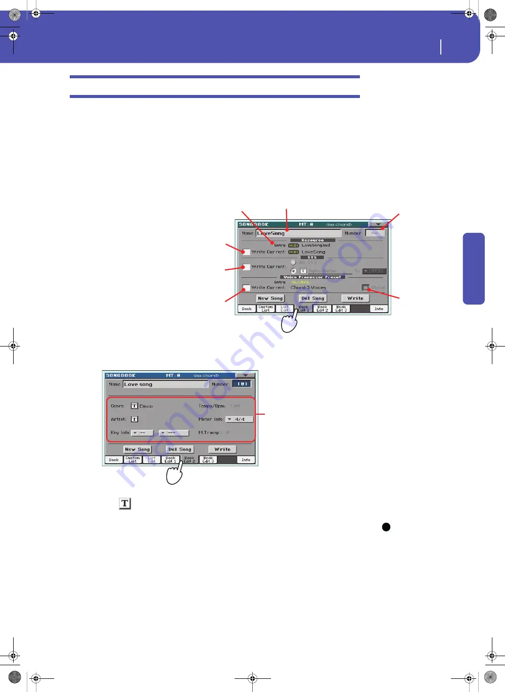 Korg Pa3XLe User Manual Download Page 85