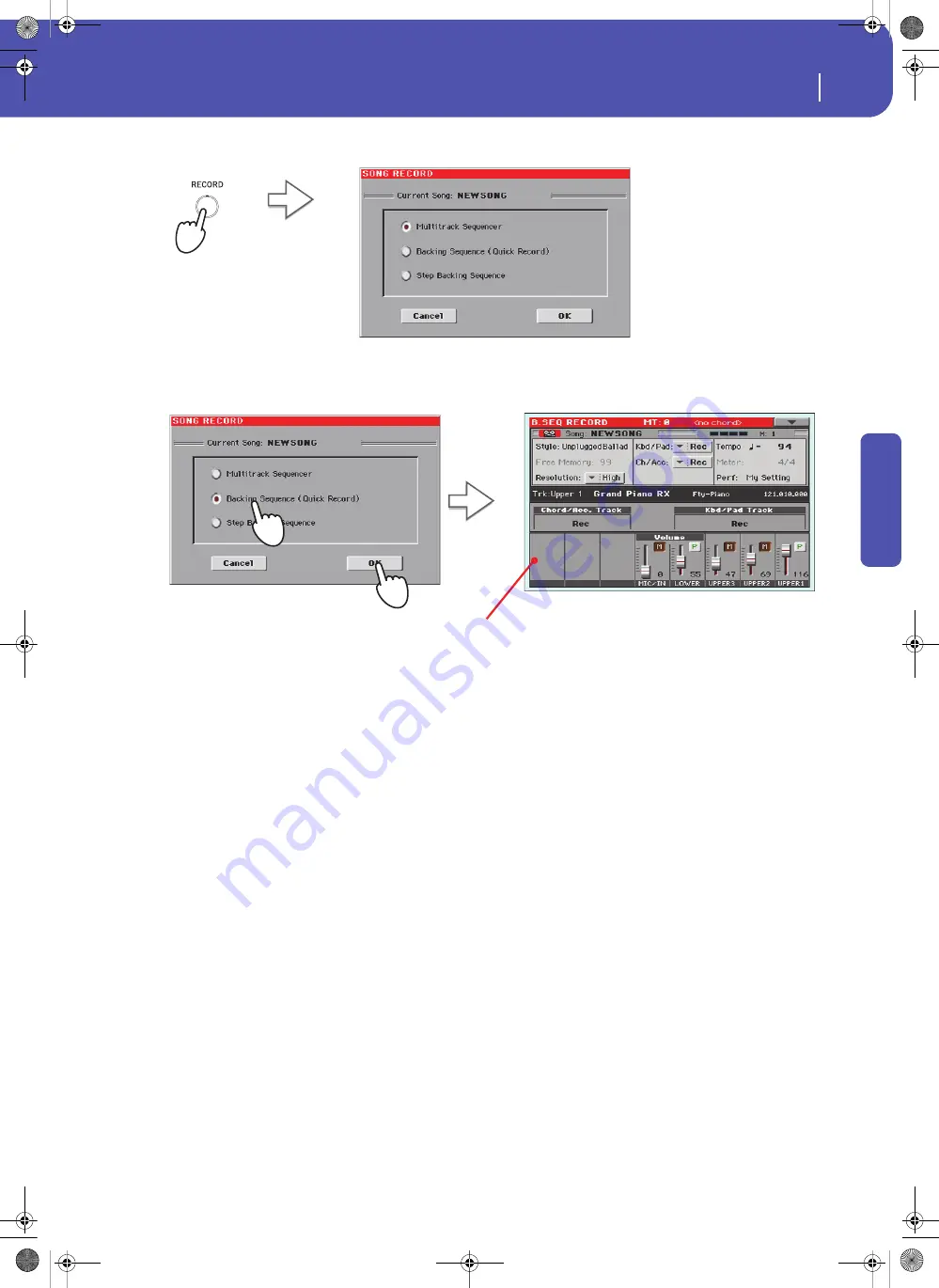 Korg Pa3XLe User Manual Download Page 97