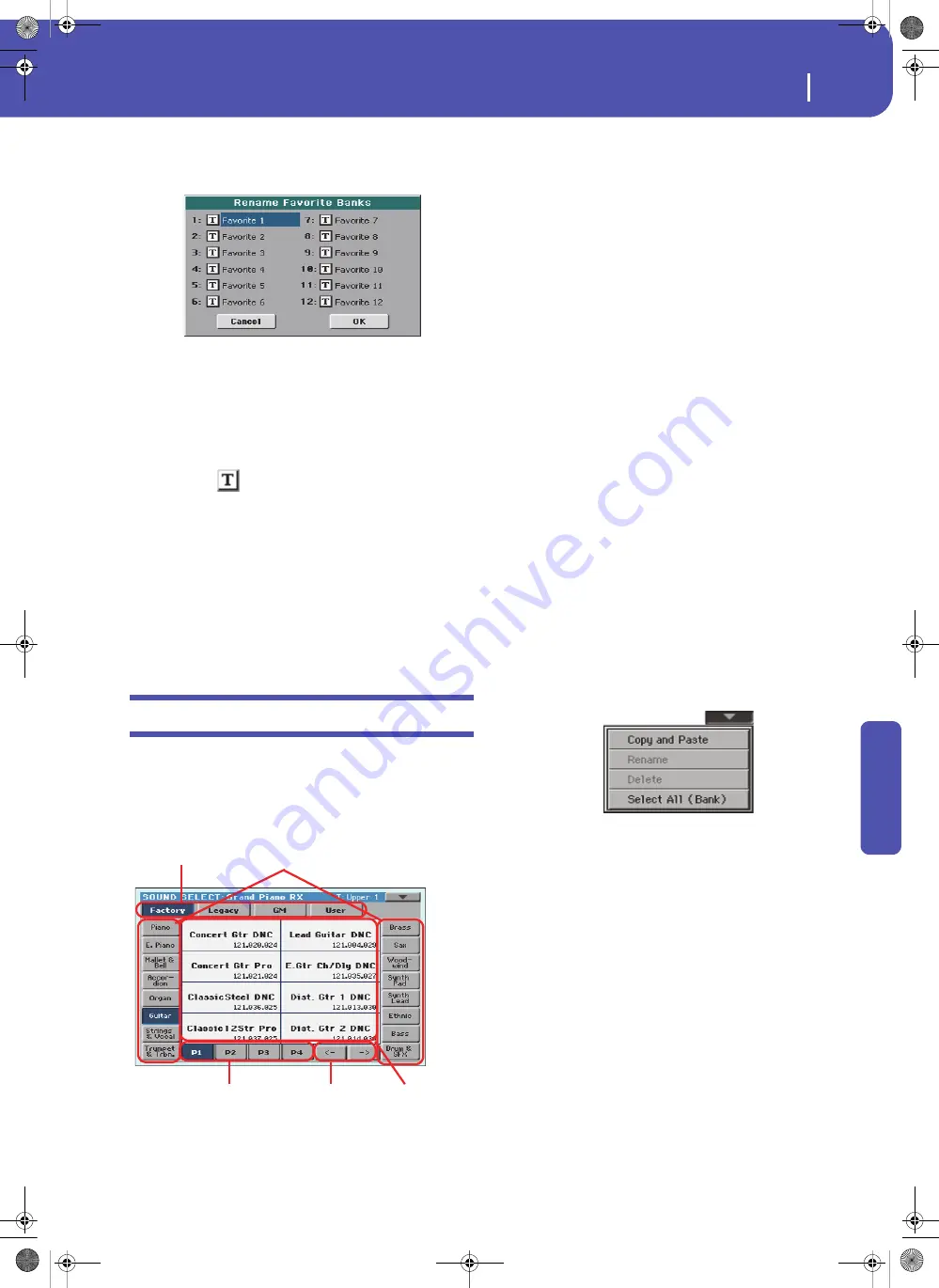 Korg Pa3XLe User Manual Download Page 109