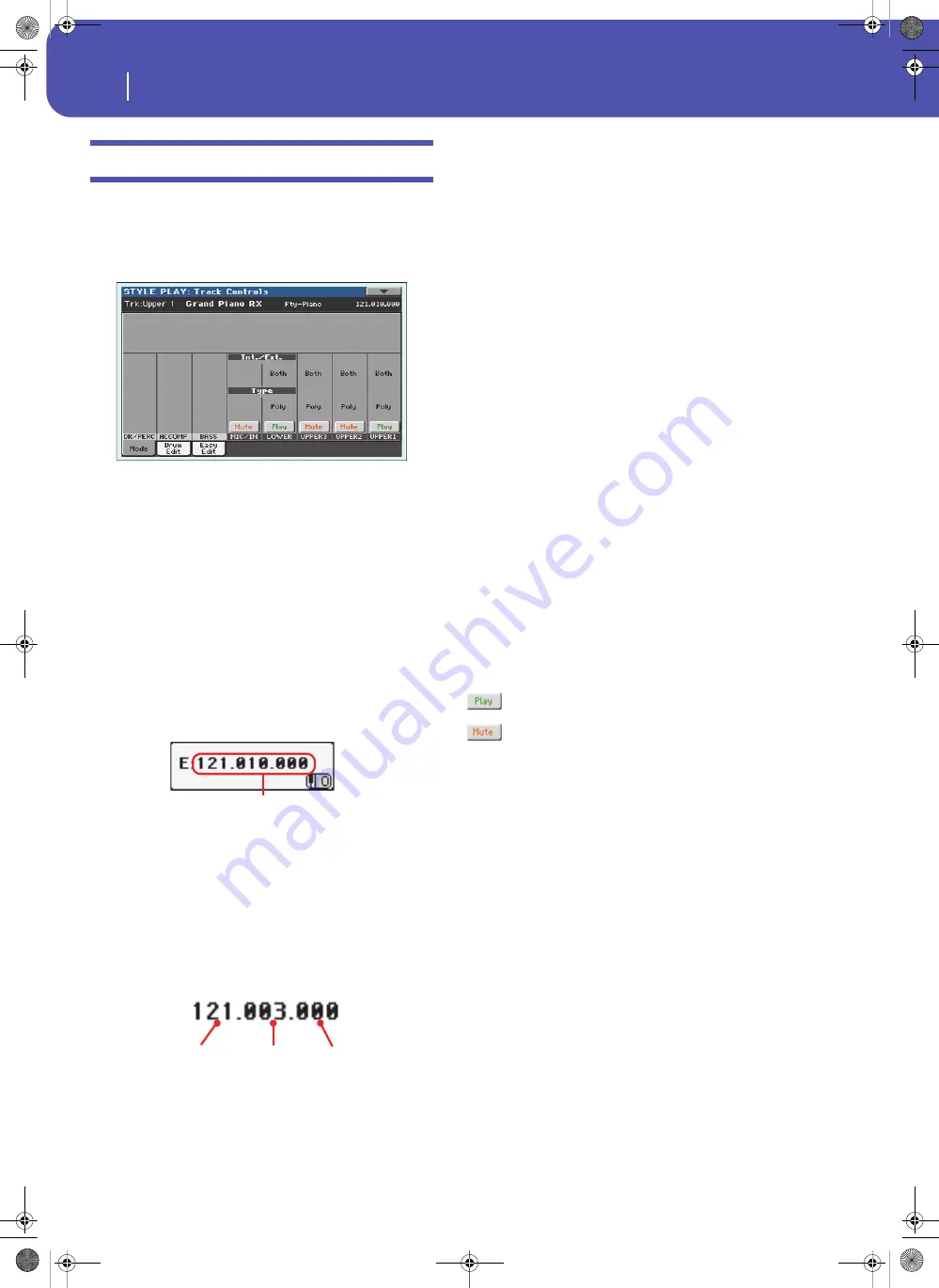 Korg Pa3XLe User Manual Download Page 128