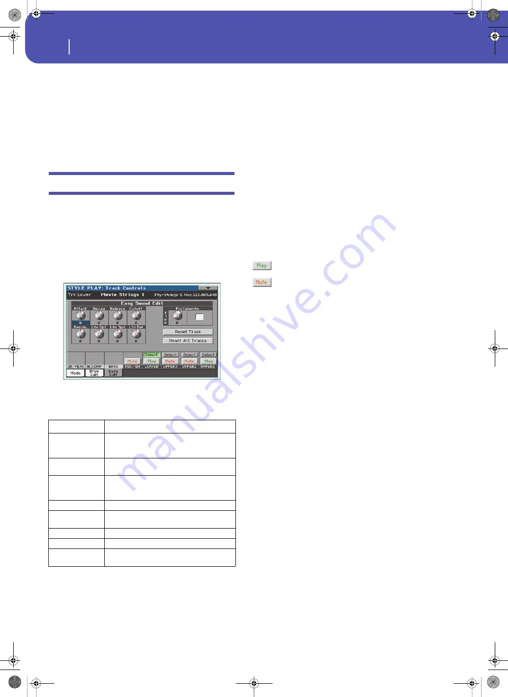 Korg Pa3XLe User Manual Download Page 130