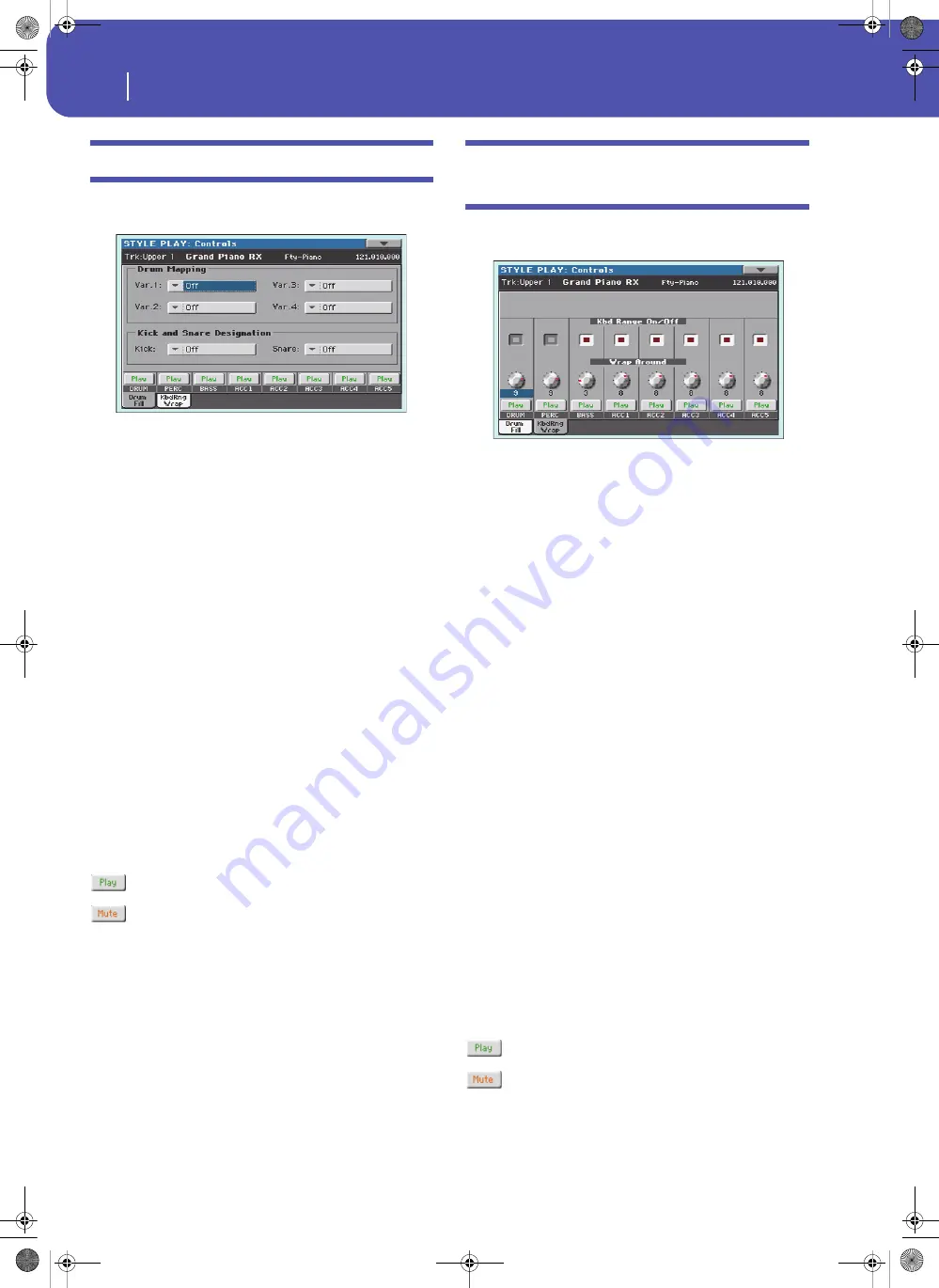 Korg Pa3XLe User Manual Download Page 134