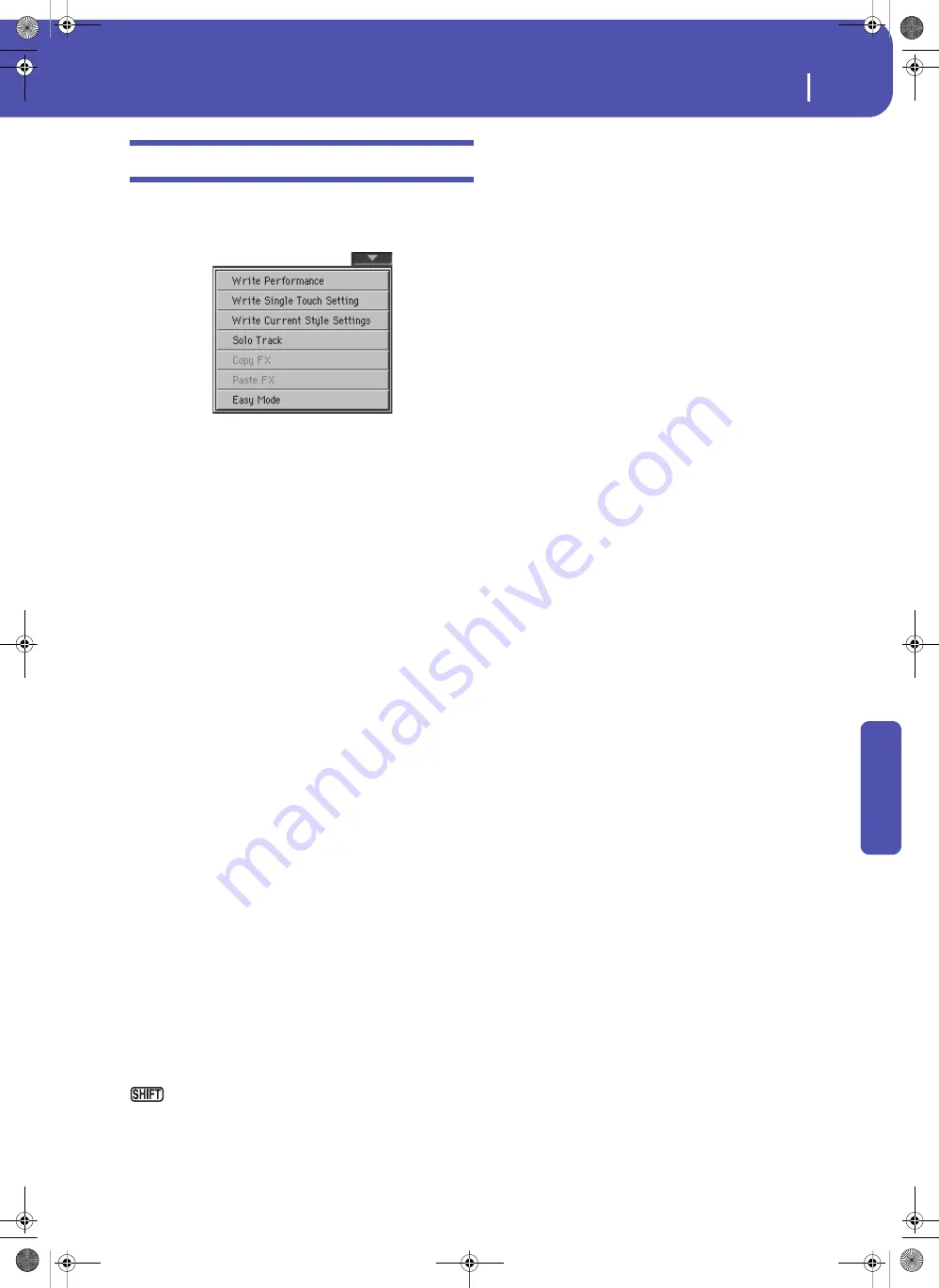 Korg Pa3XLe User Manual Download Page 135