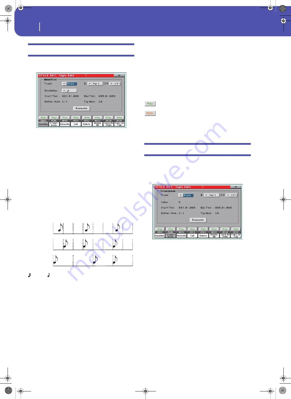 Korg Pa3XLe User Manual Download Page 156