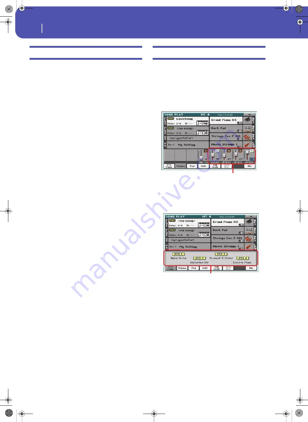 Korg Pa3XLe User Manual Download Page 174