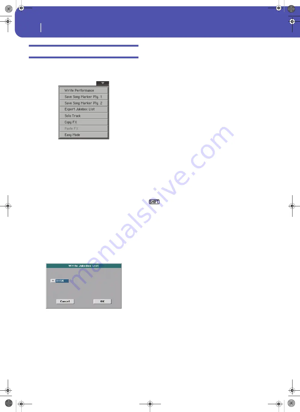 Korg Pa3XLe User Manual Download Page 184