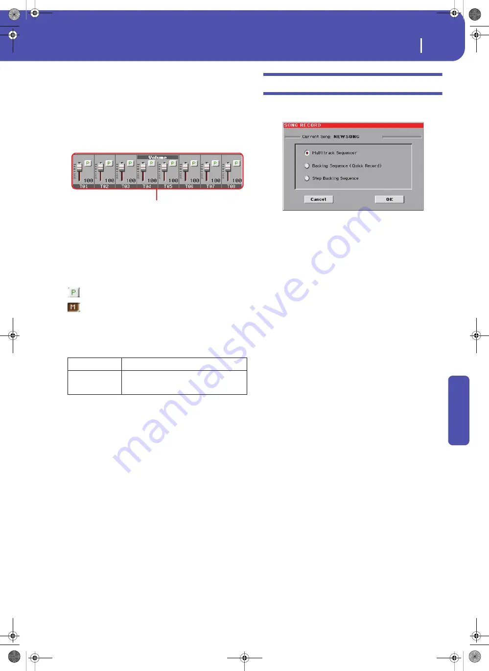 Korg Pa3XLe User Manual Download Page 187