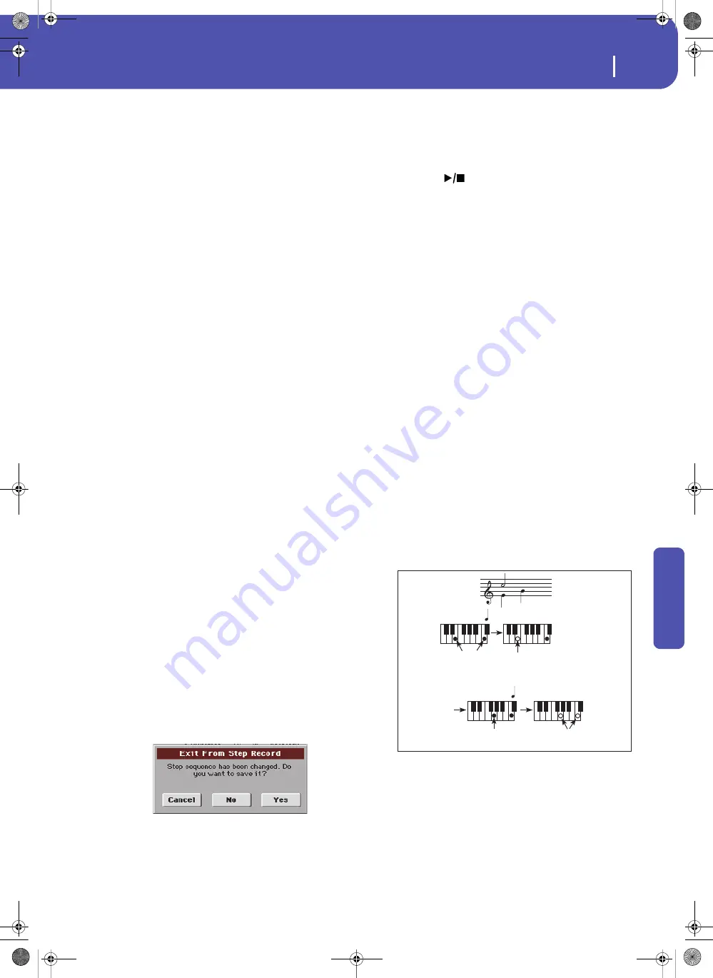 Korg Pa3XLe User Manual Download Page 191