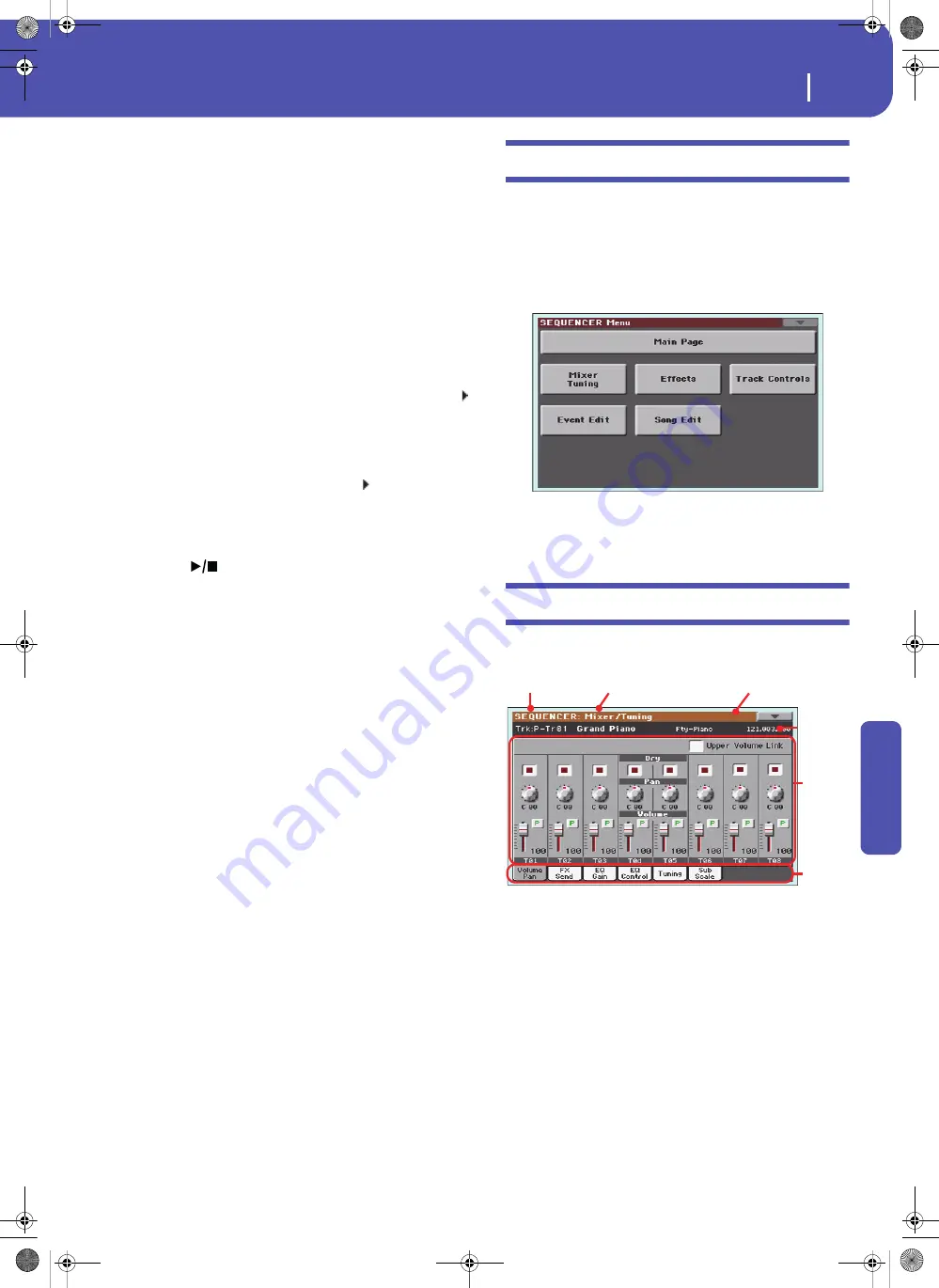 Korg Pa3XLe User Manual Download Page 197