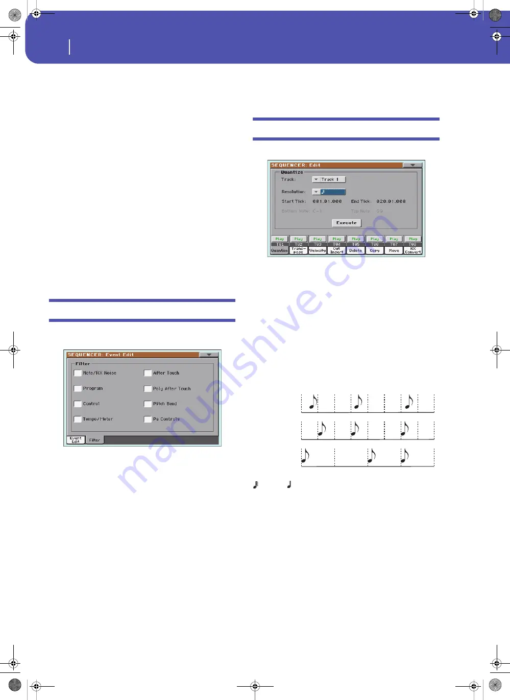 Korg Pa3XLe User Manual Download Page 202