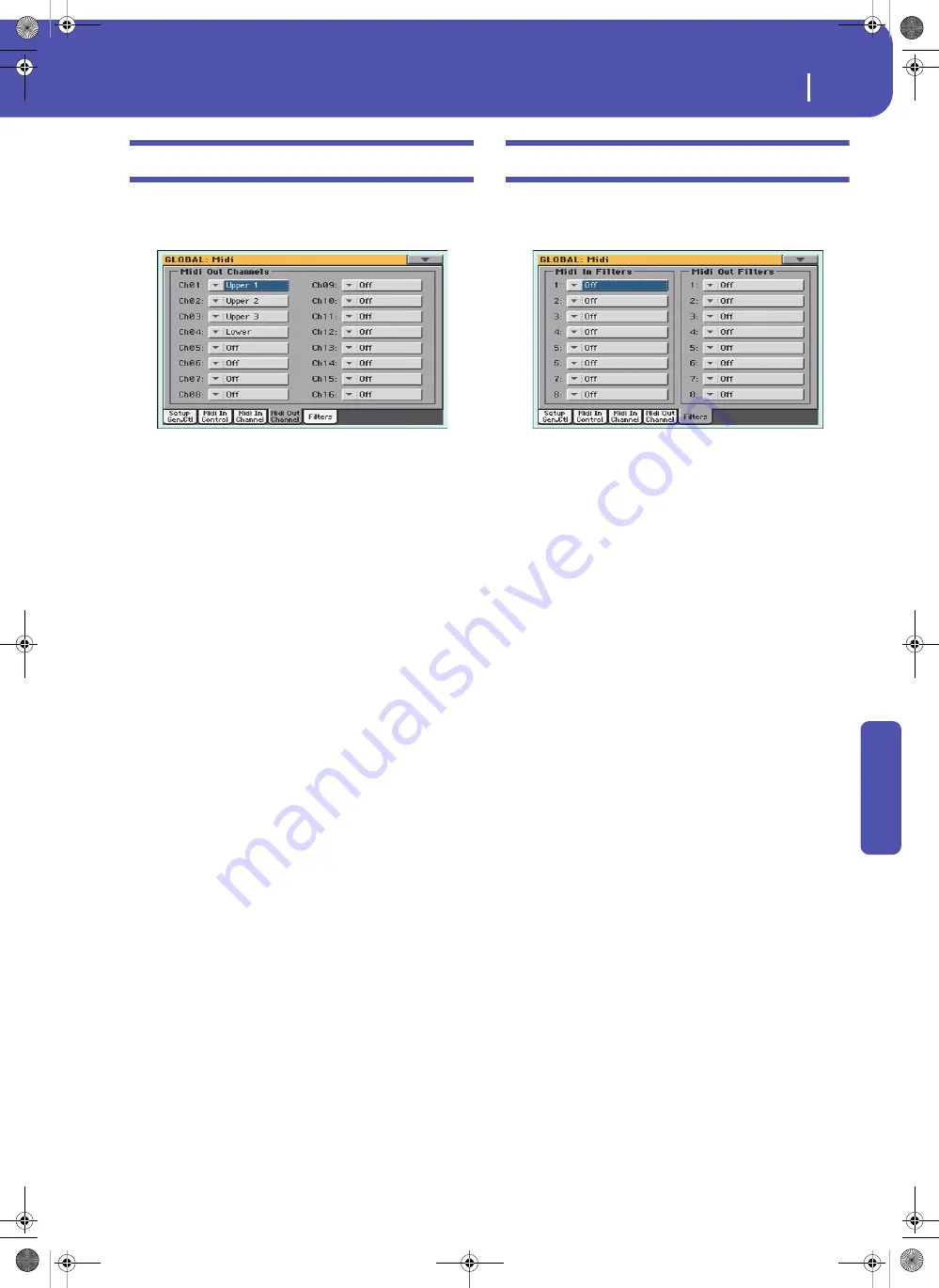 Korg Pa3XLe User Manual Download Page 271