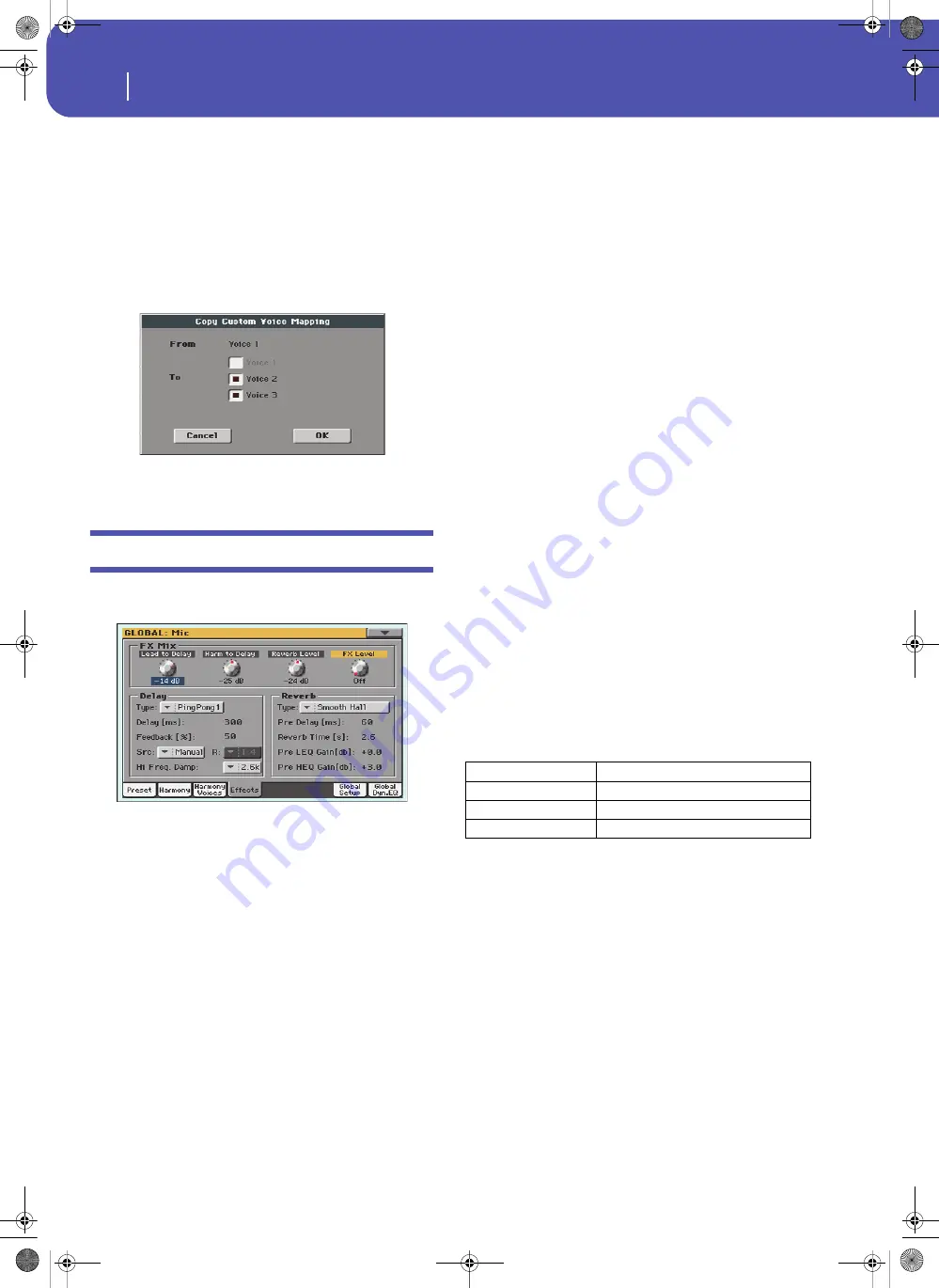 Korg Pa3XLe User Manual Download Page 278