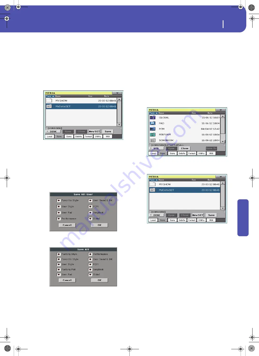 Korg Pa3XLe User Manual Download Page 295