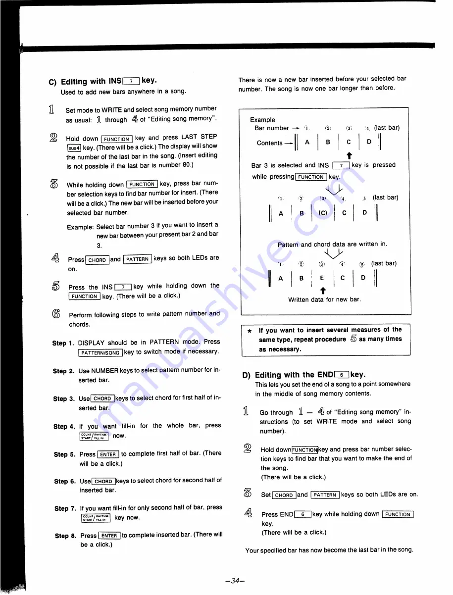 Korg pss-50 Owner'S Manual Download Page 34