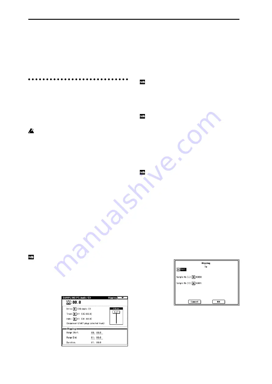 Korg sampler Basic Manual Download Page 116