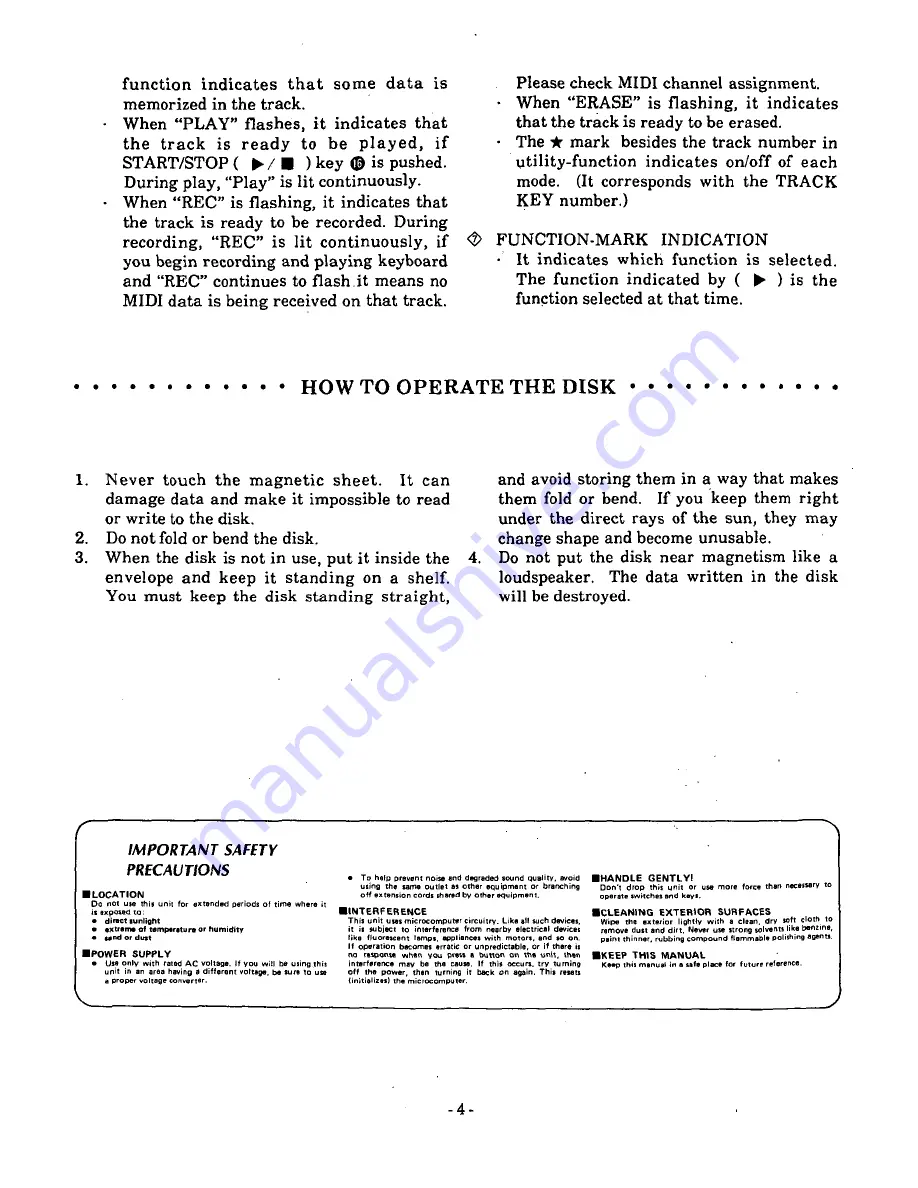 Korg SQD-8 Owner'S Manual Download Page 2