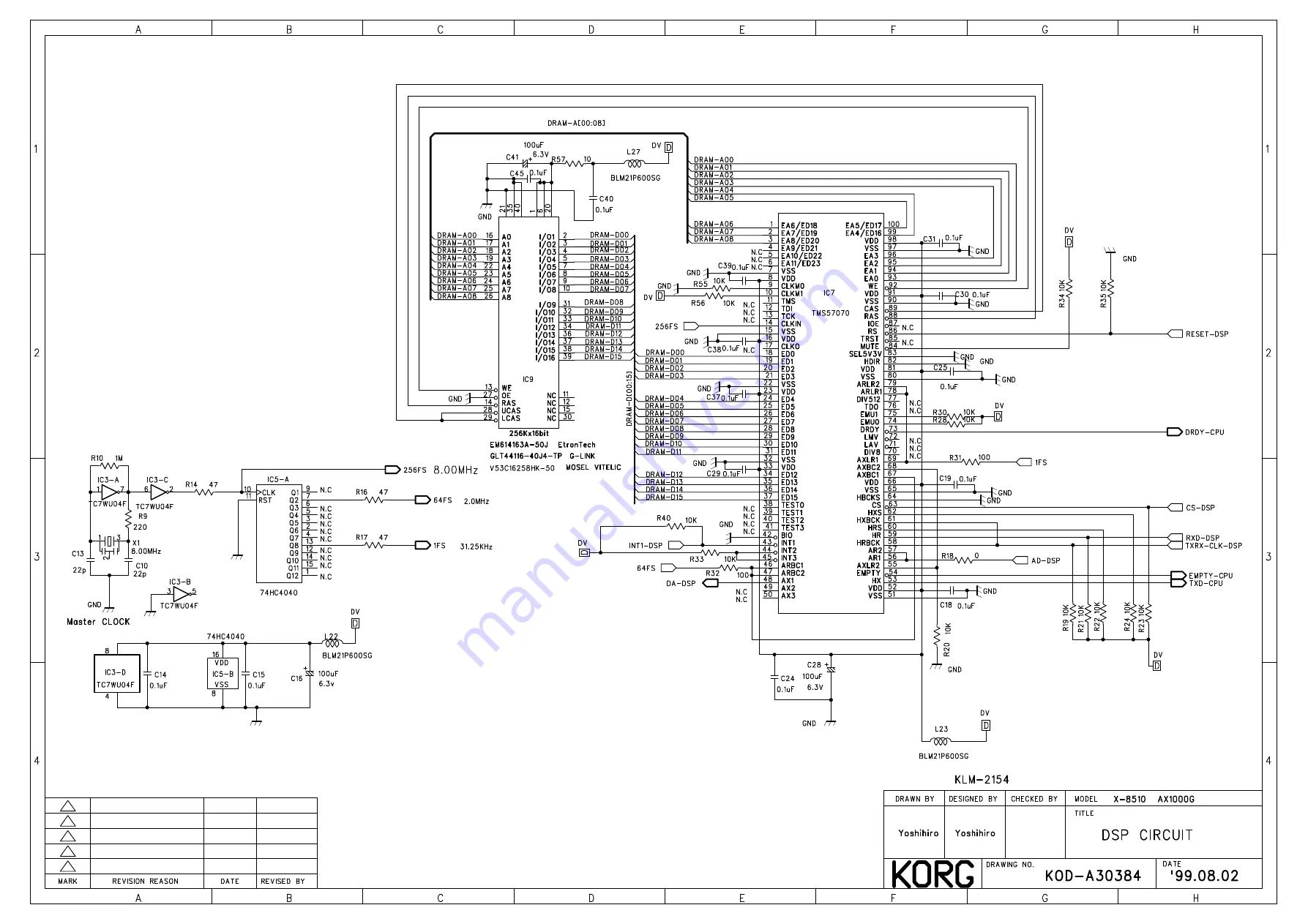 Korg ToneWorks AX1000G Скачать руководство пользователя страница 6