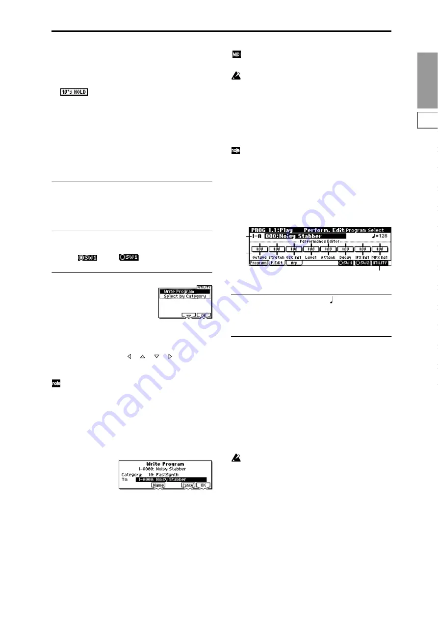 Korg Triton-Rack Parameter Manual Download Page 10