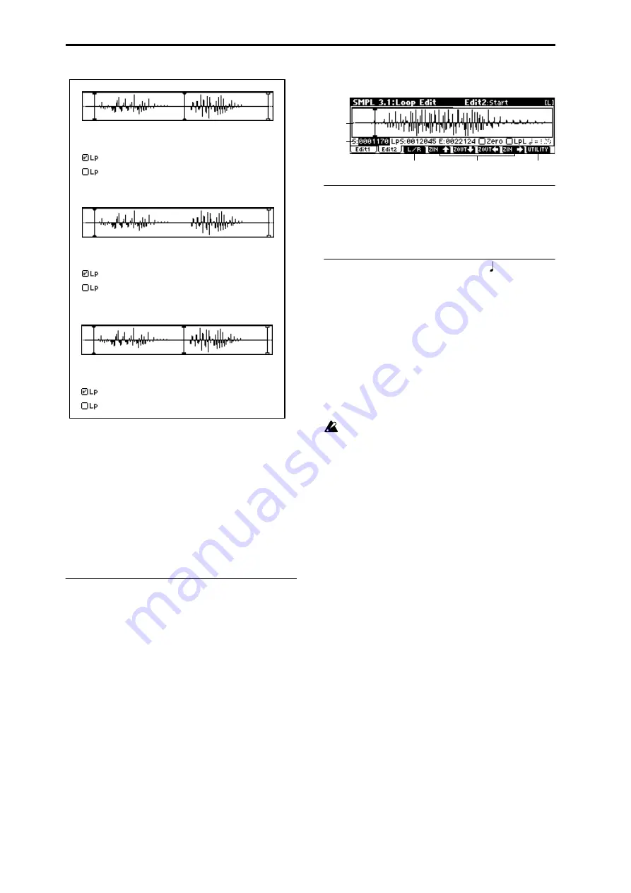 Korg Triton-Rack Parameter Manual Download Page 99