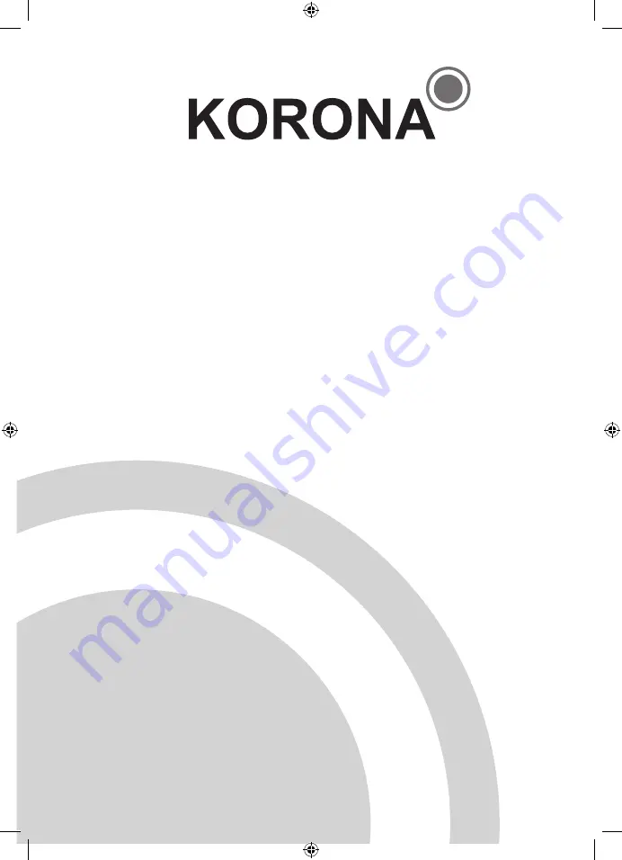 Korona 24040 Instruction Manual Download Page 56