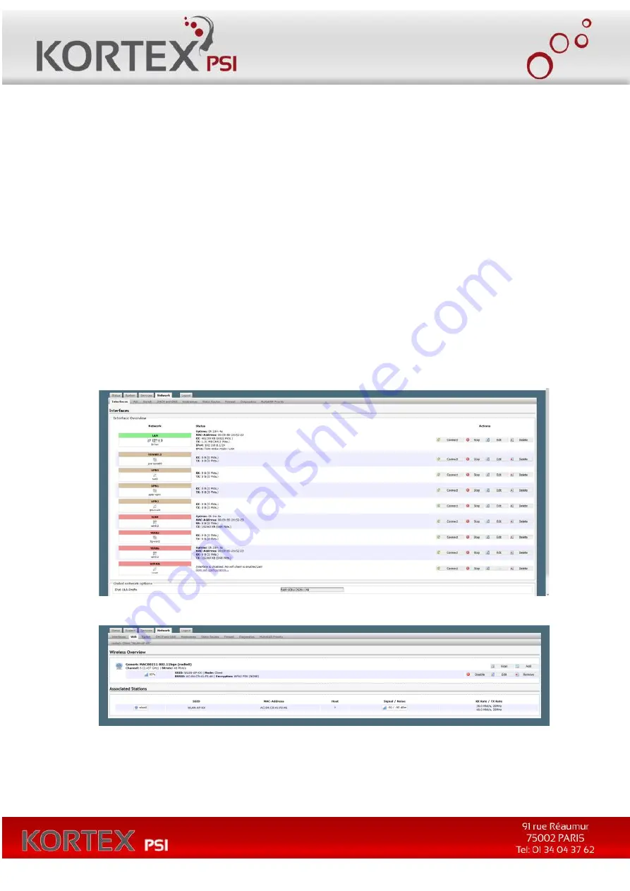 Kortex PSI Kx Router 4G Wi-Fi Pro VPN User Manual Download Page 24