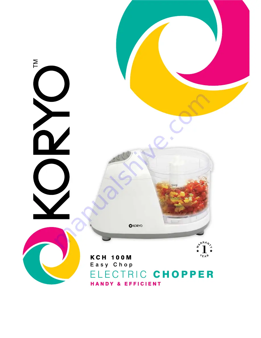 Koryo KCH 100M User Manual Download Page 1