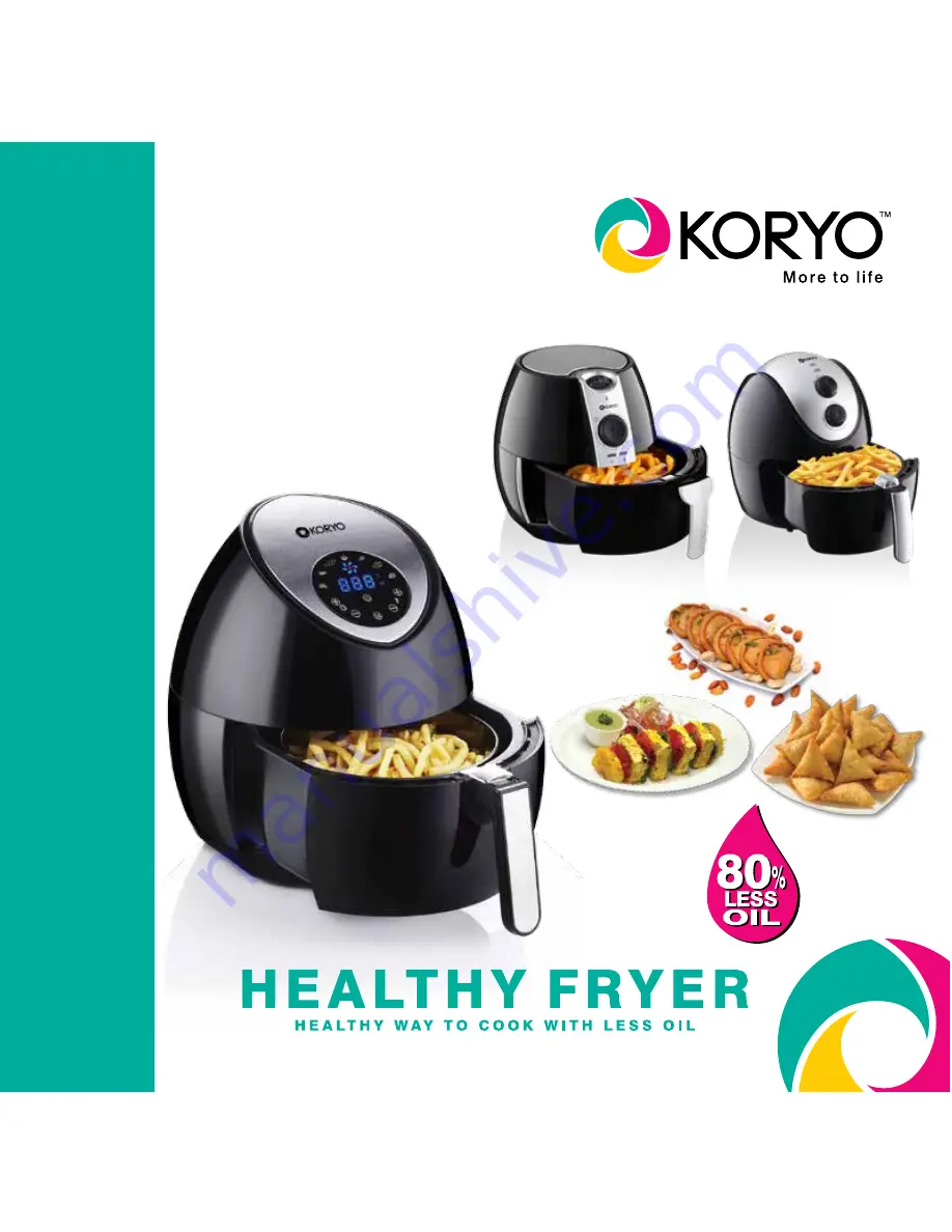 Koryo KHF 2215 Recipes Download Page 1