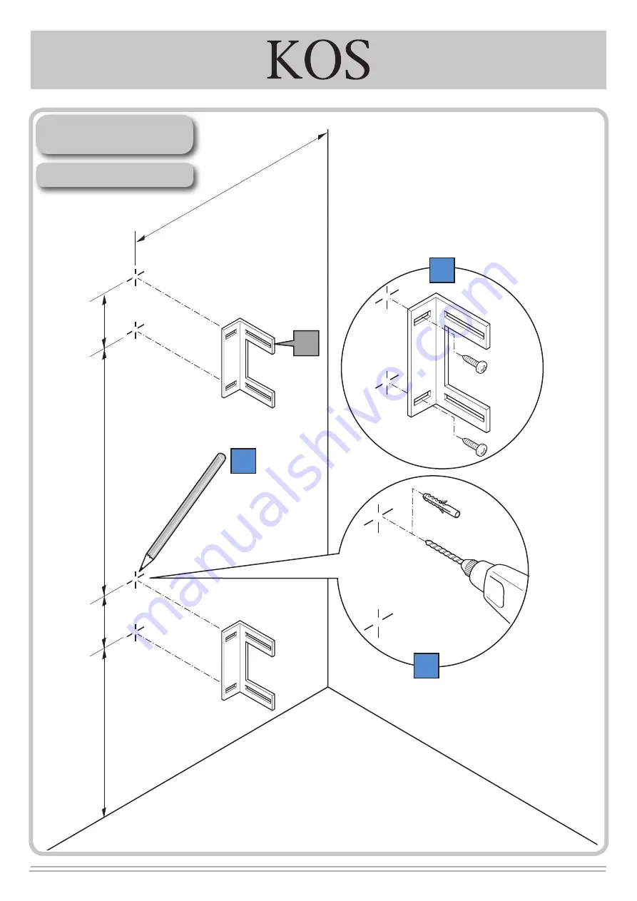 KOS Box Atollo freestanding Assembling Instruction Download Page 64