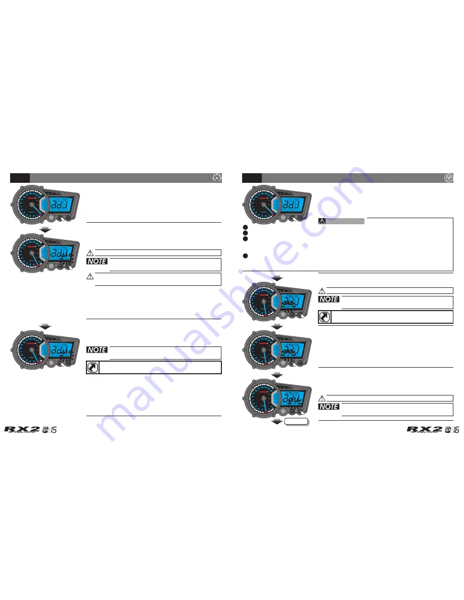 Koso BA010001 RX-2 User Manual Download Page 8