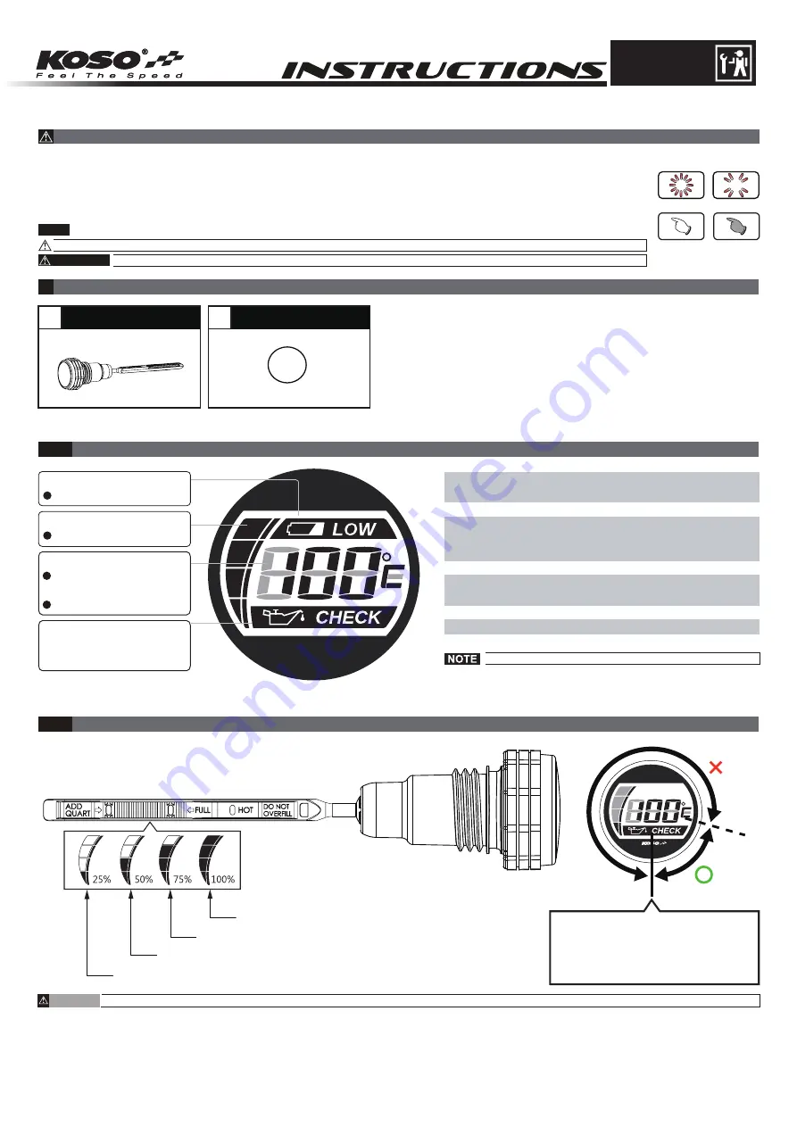 Koso BA053001 Instructions Download Page 1