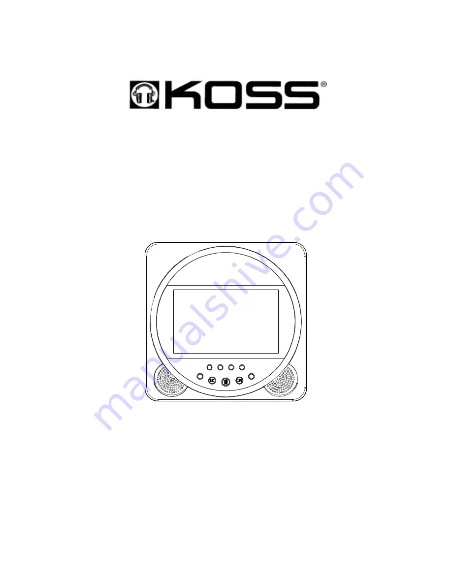 Koss KS5429-2 Owner'S Manual Download Page 21