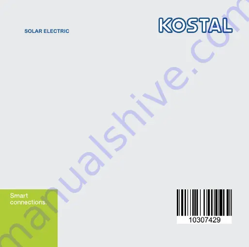 Kostal PIKO 10 BA Short Manual Download Page 17