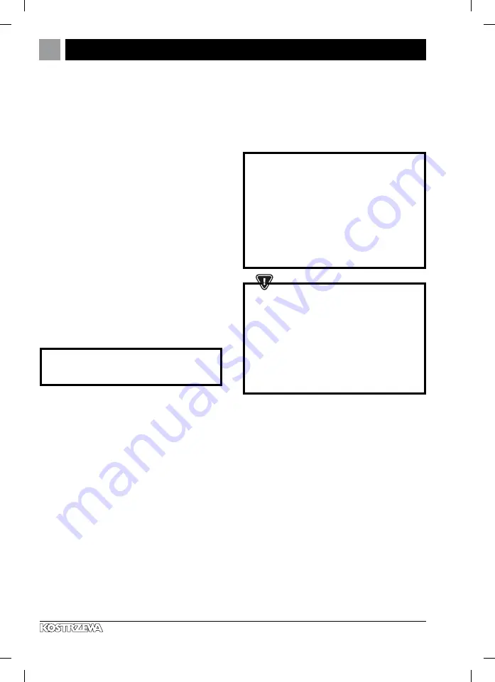 Kostrzewa Mini Bio Luxury 12kW User Manual Download Page 114