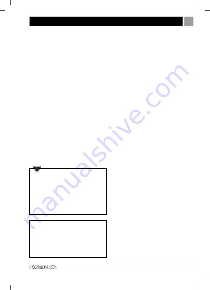 Kostrzewa Mini Bio Luxury 12kW User Manual Download Page 117