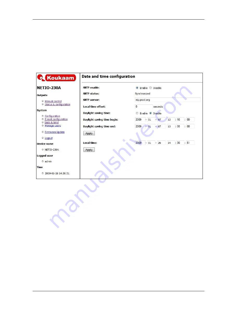 Koukaam NETIO-230A User Manual Download Page 15