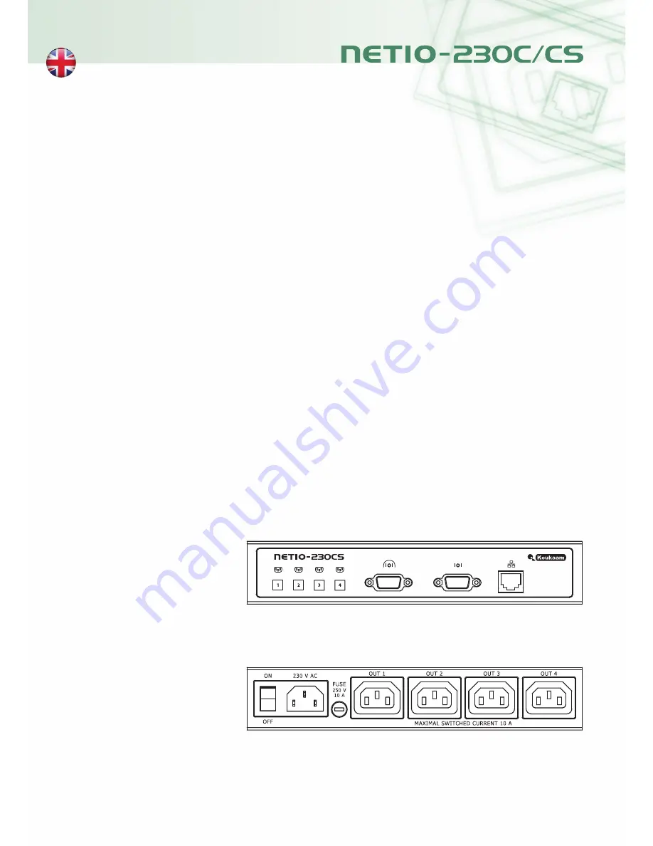 Koukaam NETIO-230C Quick Installation Manual Download Page 1