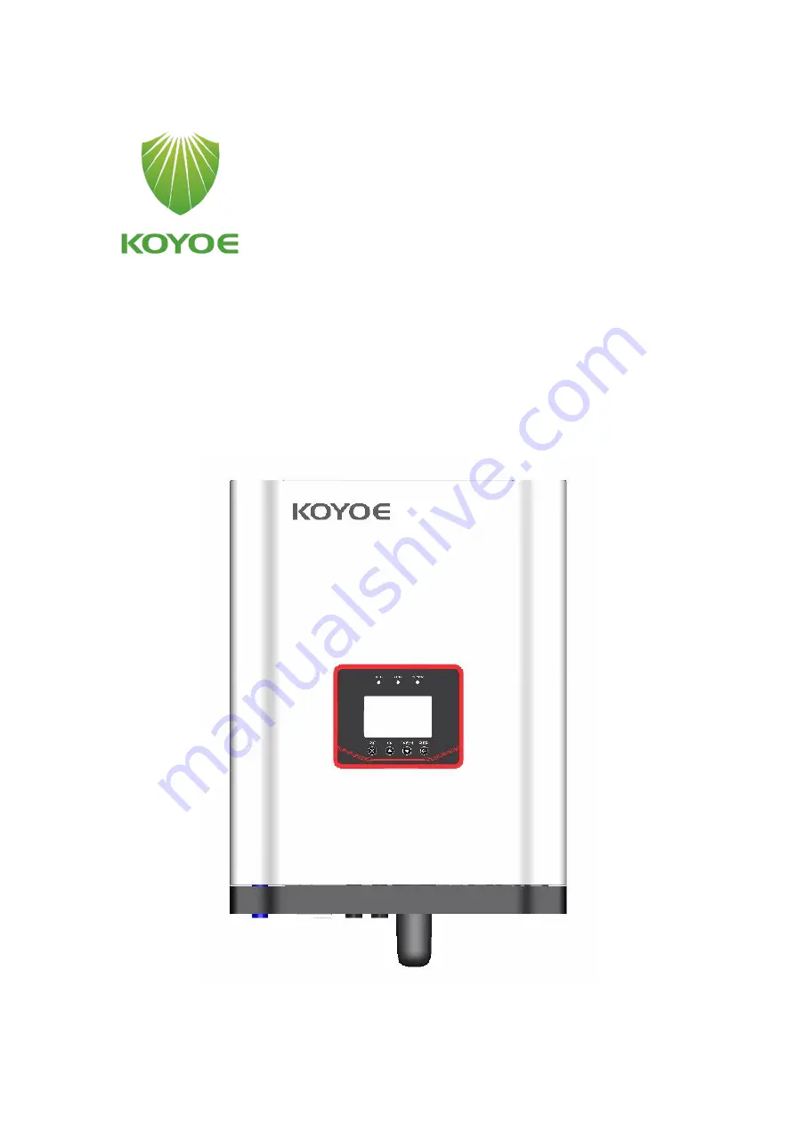 Koyoe KY HYBIRD Series User Manual Download Page 1