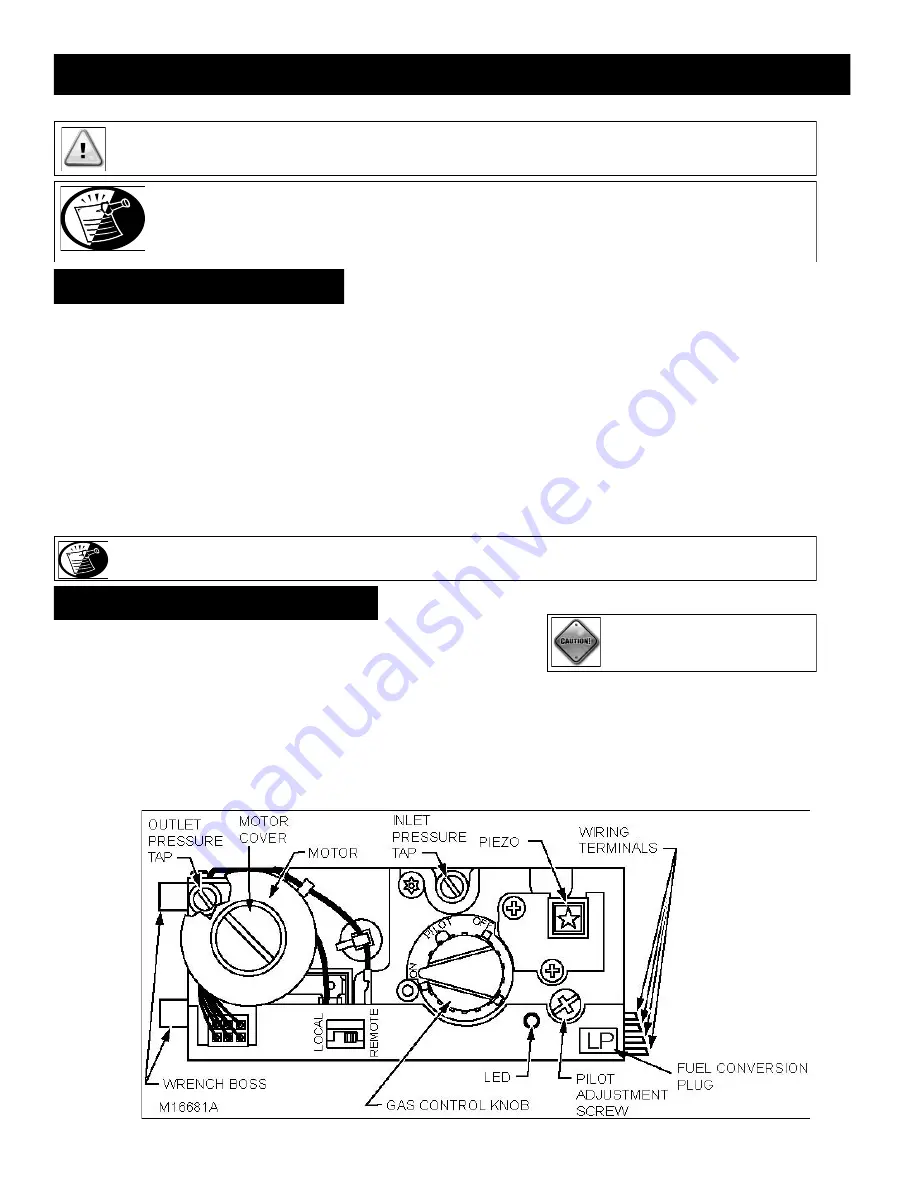 kozy heat PRINCETON RPC-36 Installation And Optimization Manual Download Page 47