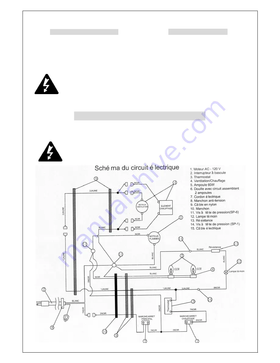 Kozy-World EF4901 Installation Instructions And Homeowner'S Manual Download Page 20