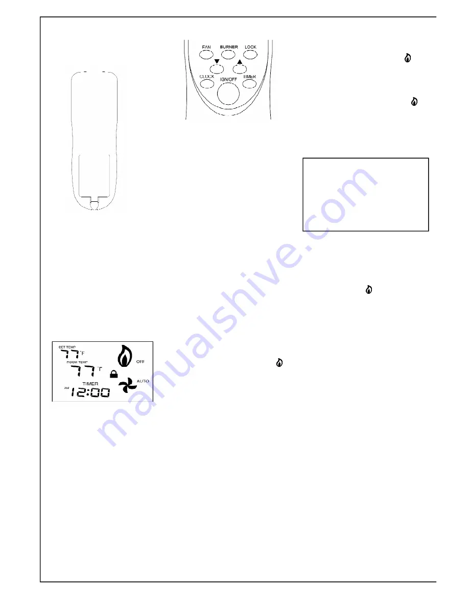 Kozy-World GFN2515R Owner'S Operation And Installation Manual Download Page 11