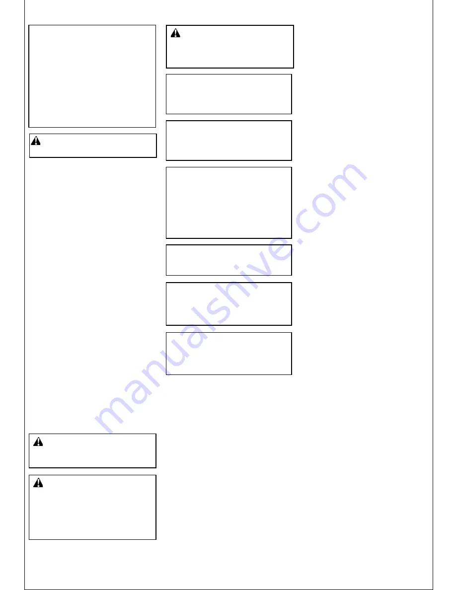 Kozy-World GSN2821 Owner'S Operation & Installation Manual Download Page 2