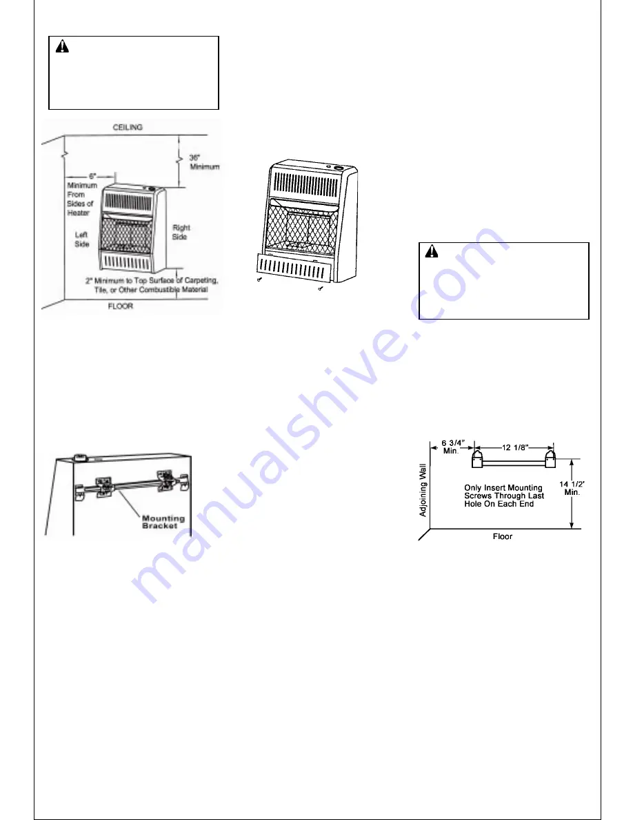 Kozy-World KWN111 Owner'S Operation And Installation Manual Download Page 7