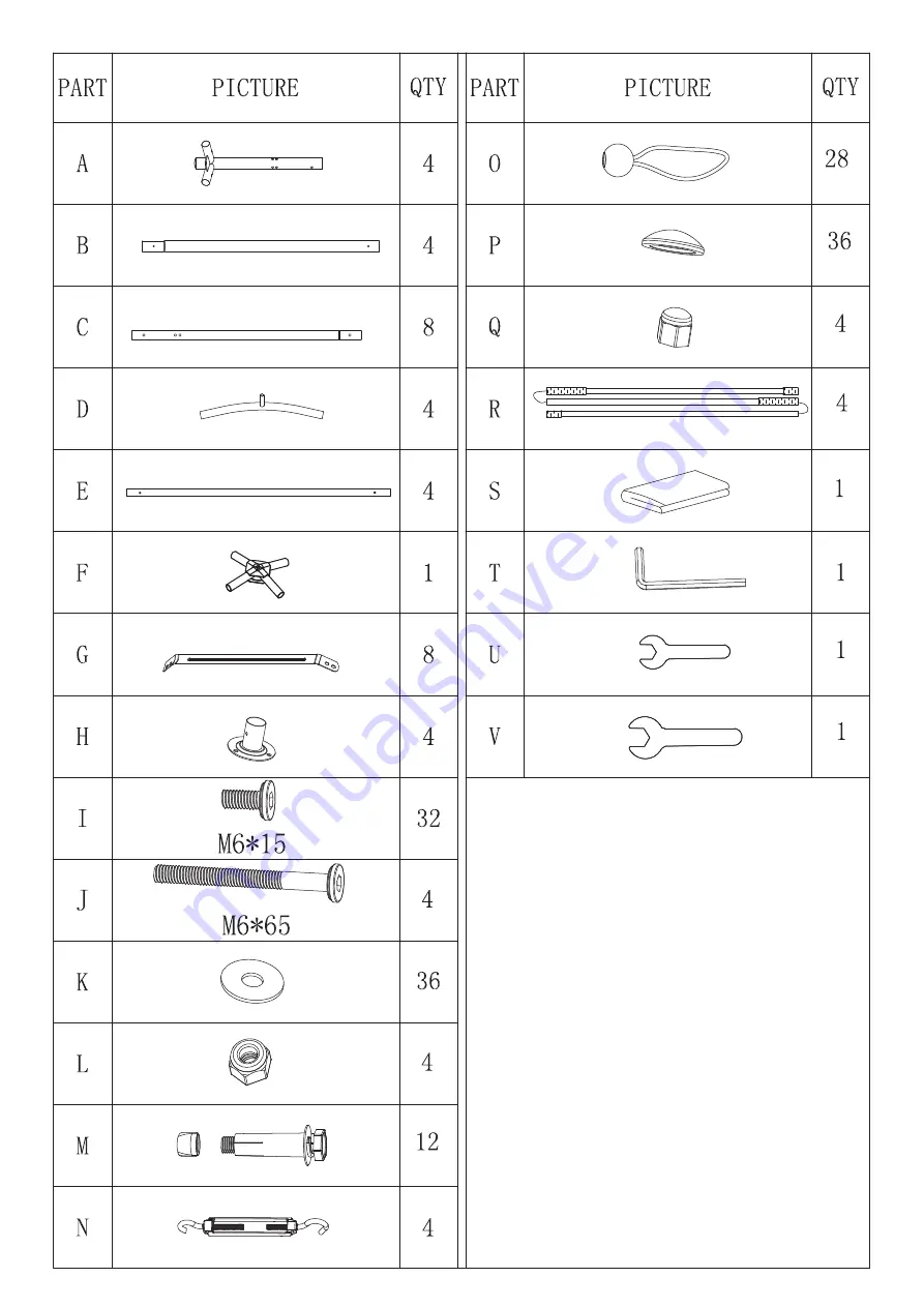 Kozyard Domingo 12'x12' Assembly Manual Download Page 3