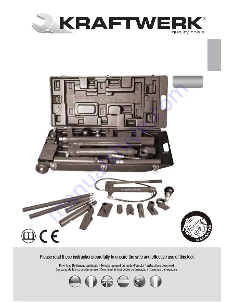 KRAFTWERK 38125 Instruction Manual Download Page 1