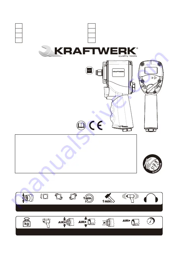 KRAFTWERK 3833 Operation Manual Download Page 1